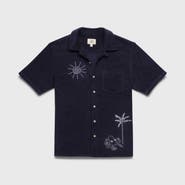 Surfside Supply Co. Mariner Saltwater Terry Camp Collar Shirt