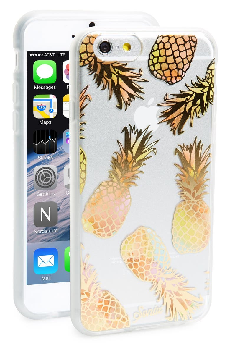 'Liana Peach' iPhone 6 & 6s Case, Main, color, PEACH