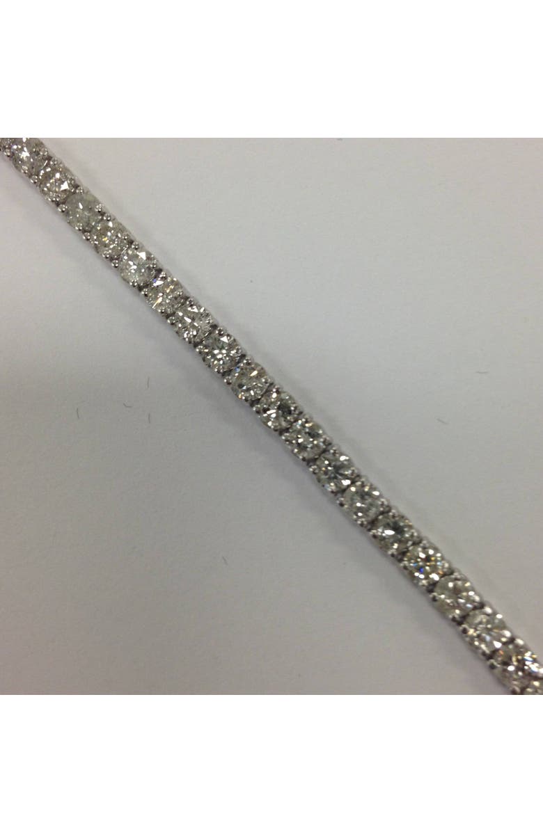 Bliss Diamond 7ct Diamond Tennis Bracelet 14K Gold Women's 7" Round Cut, Alternate, color, 