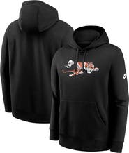 Nike Men's Nike Black Cincinnati Bengals Club Fleece Pullover Hoodie