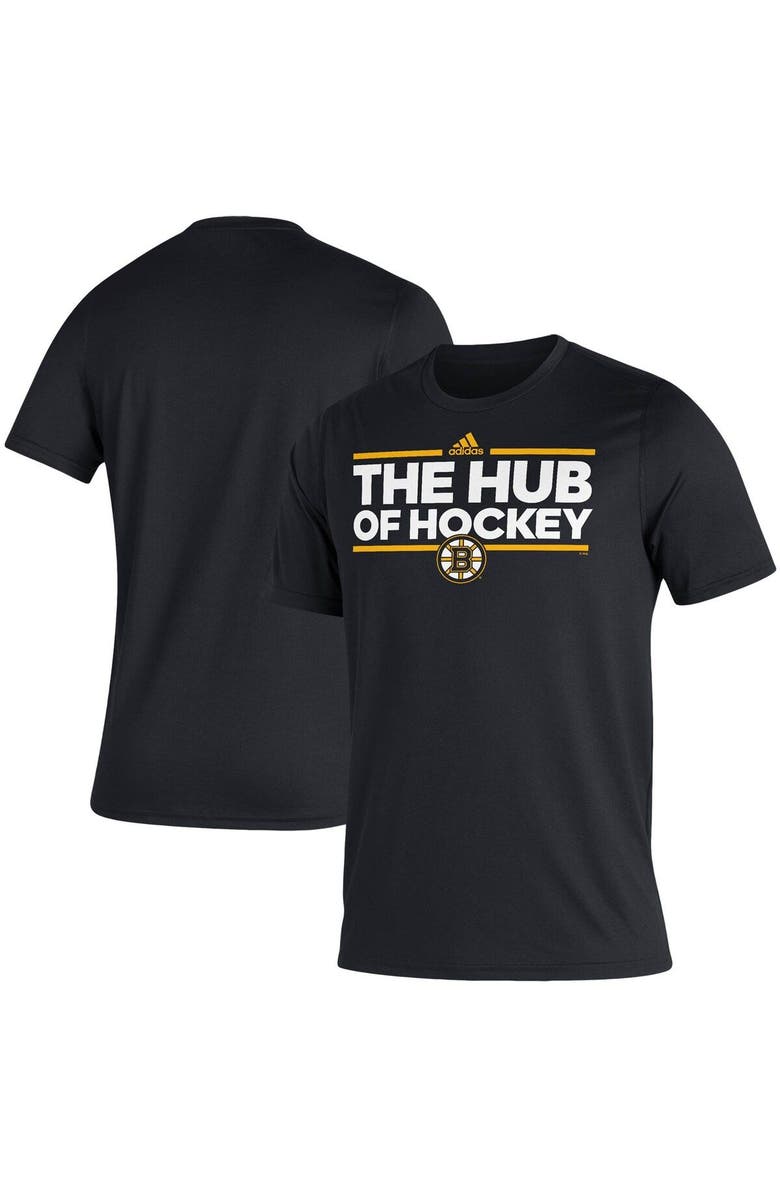 adidas Men's adidas Black Boston Bruins Dassler Creator T-Shirt, Alternate, color,