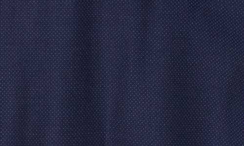 Digel Flat Front Virgin Wool Dress Pants In Blue
