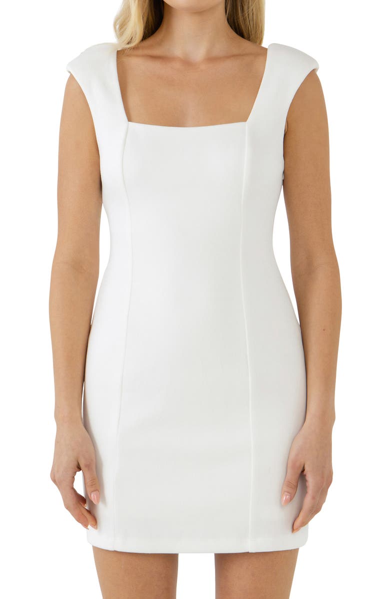 Endless Rose Sleeveless Body-Con Minidress, Alternate, color, 