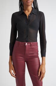 L'AGENCE Indiana Fitted Shirt