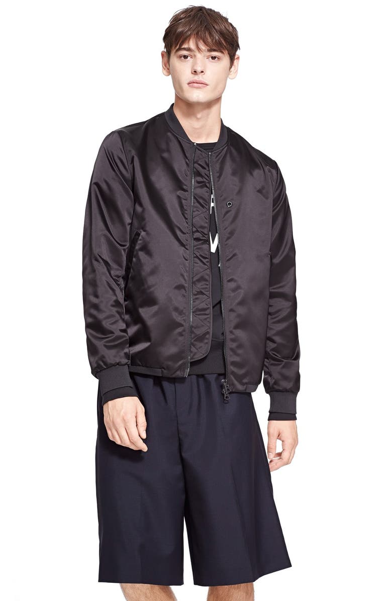 Acne Studios Selo Bomber Jacket, Alternate, color,