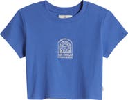 Rip Curl San Carlos Crop Cotton Jersey Graphic T-Shirt