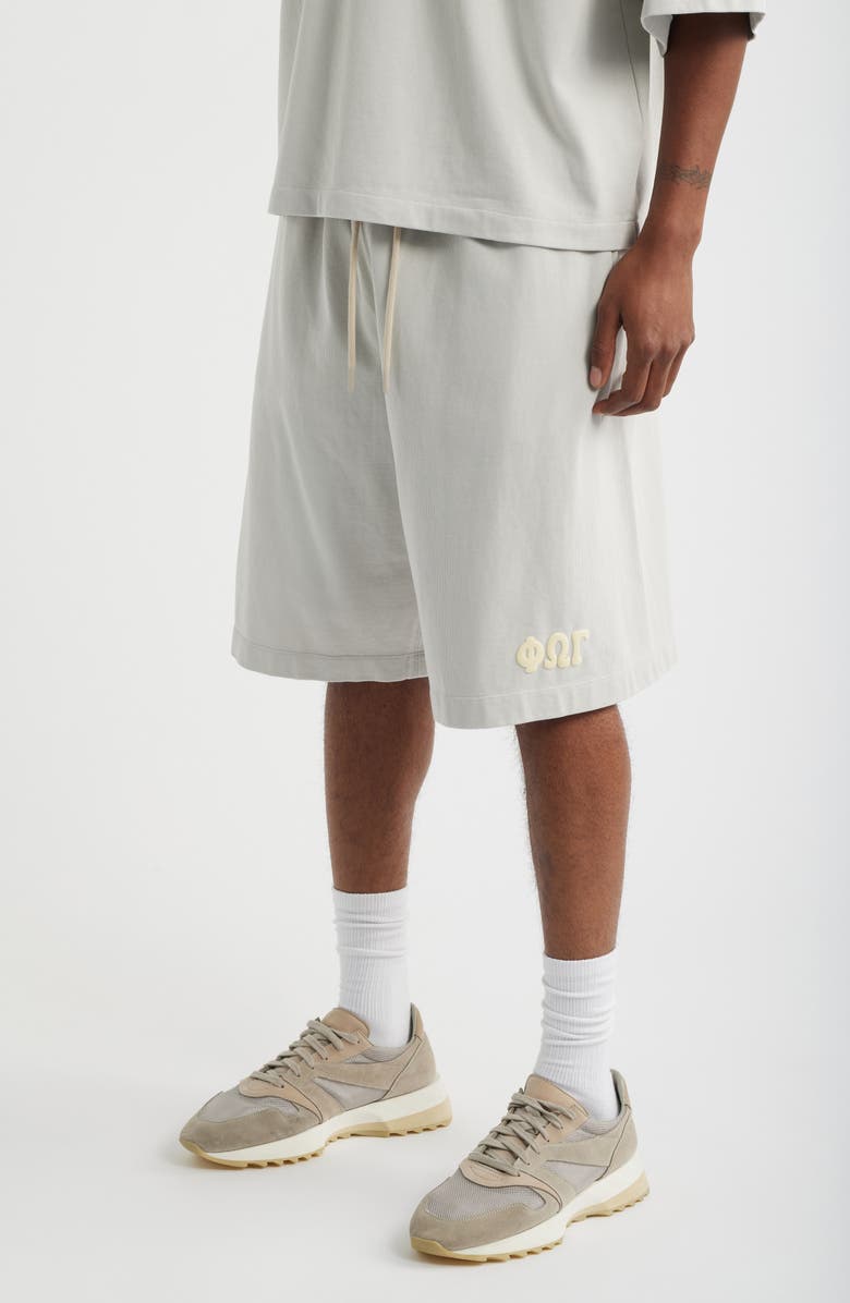Fear of God Essentials '90s Drawstring Sweat Shorts, Alternate, color,