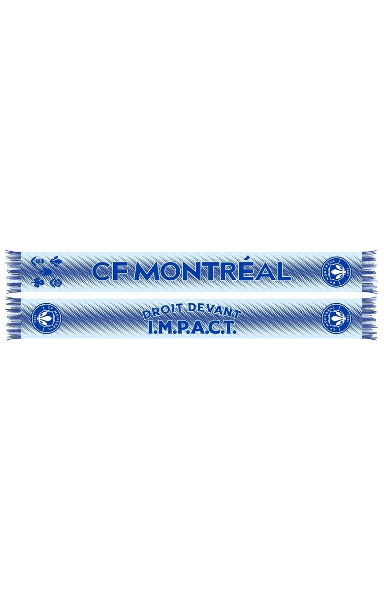 RUFFNECK SCARVES Blue CF Montreal 2024 Jersey Hook Scarf, Main, color,