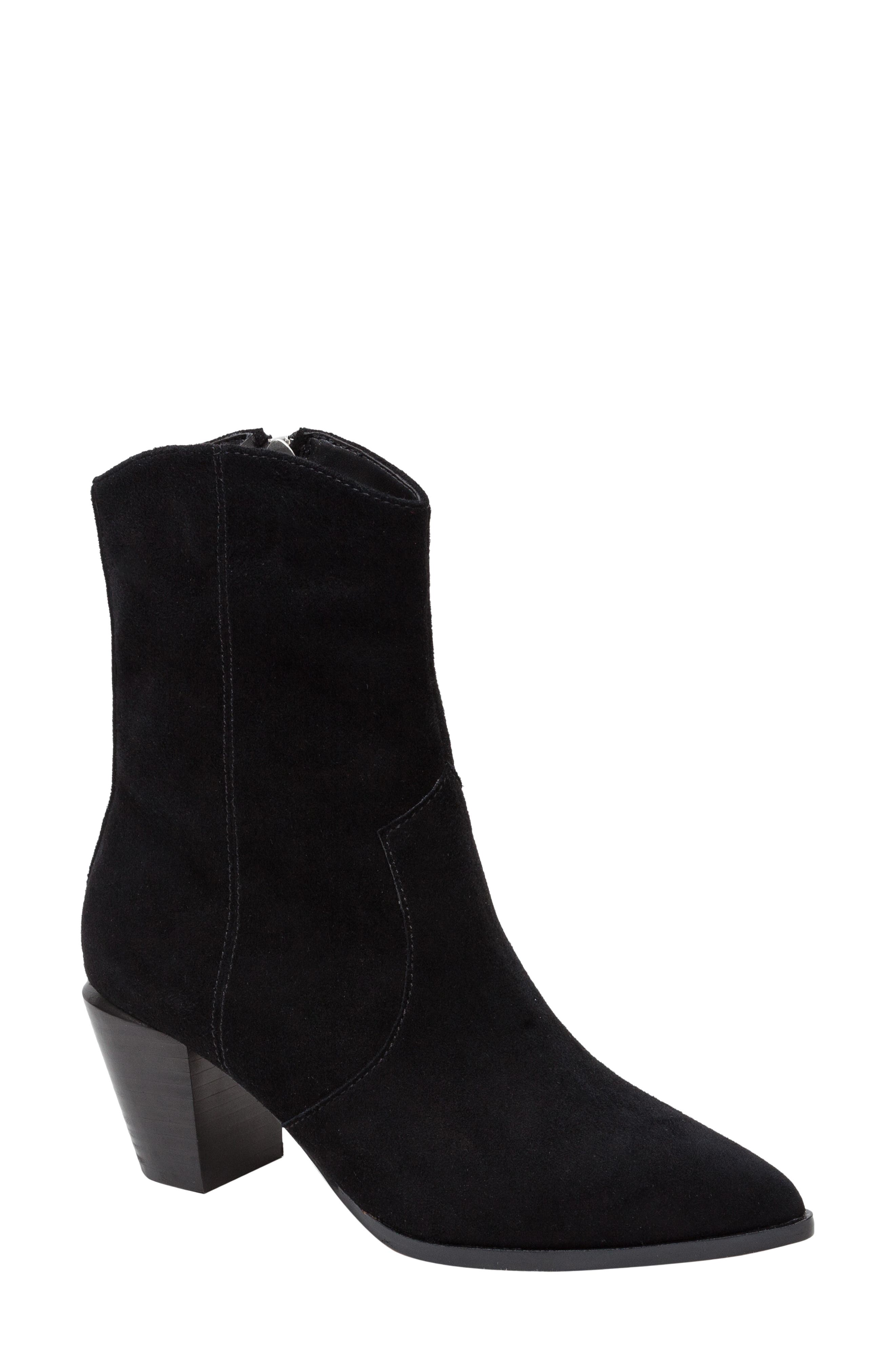 Linea Paolo Wynn Bootie, Main, color, Black