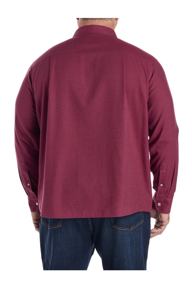 Big & Tall Veneto Sport Shirt, Alternate, color, MAROON