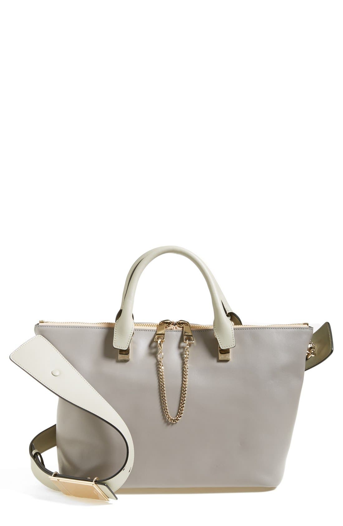 'Baylee - Medium' Shoulder Bag, Main, color, CASHMERE GREY