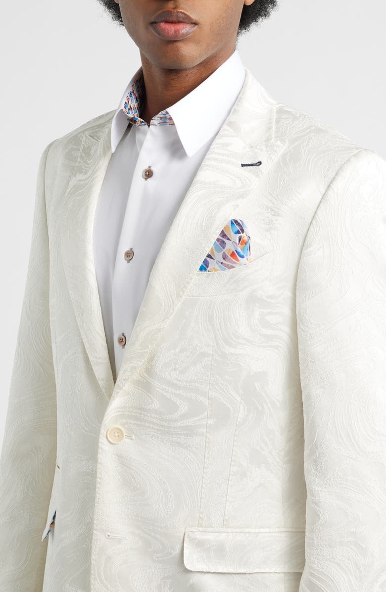 Siragusa Sinai Collection Sport Jacket, Alternate, color, Beige/ Cream