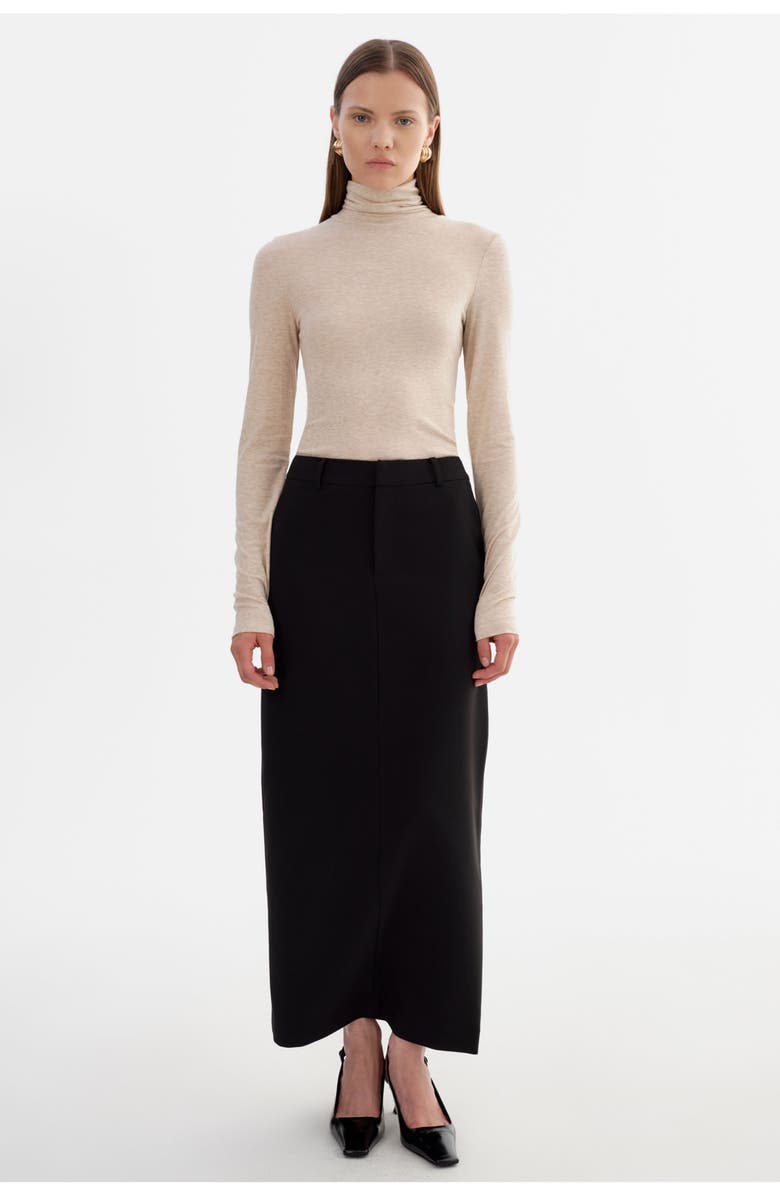 LAMARQUE Aitana | Maxi Skirt, Alternate, color, Black