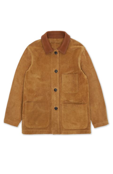 Montana Work Suede Leather Jacket