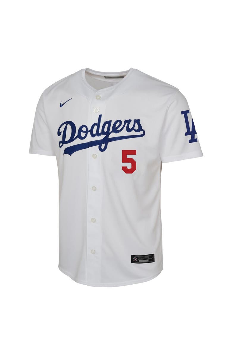 Nike Youth Nike Freddie Freeman White Los Angeles Dodgers Home Limited Player Jersey, Alternate, color, 