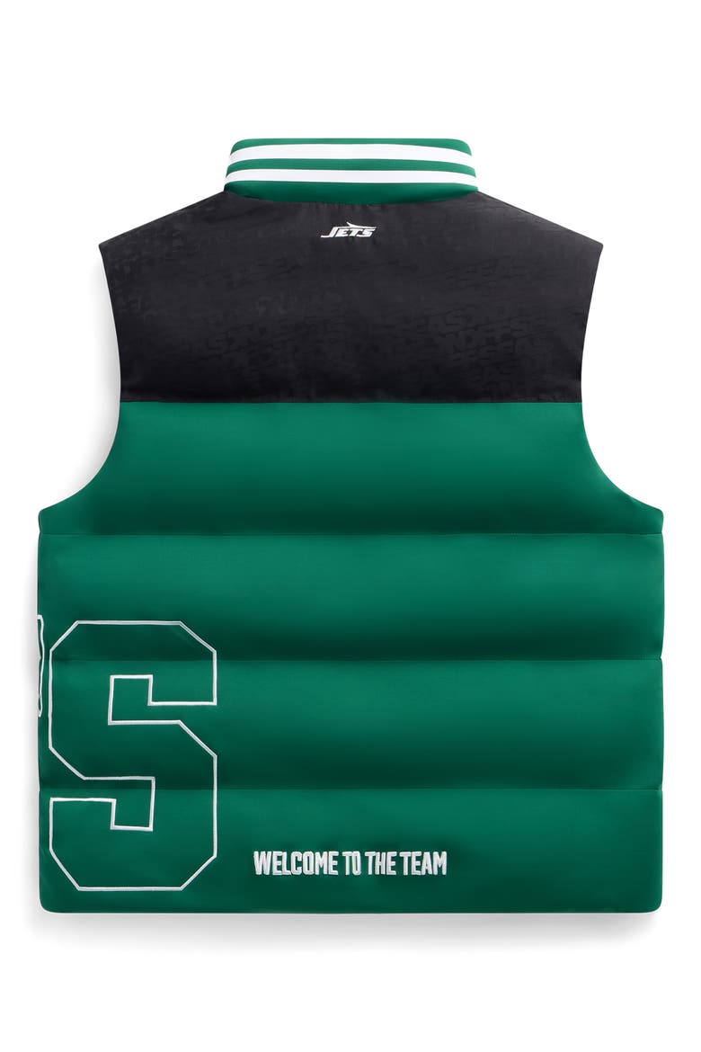 Unisex Team Puffer Vest, Alternate, color, JETS