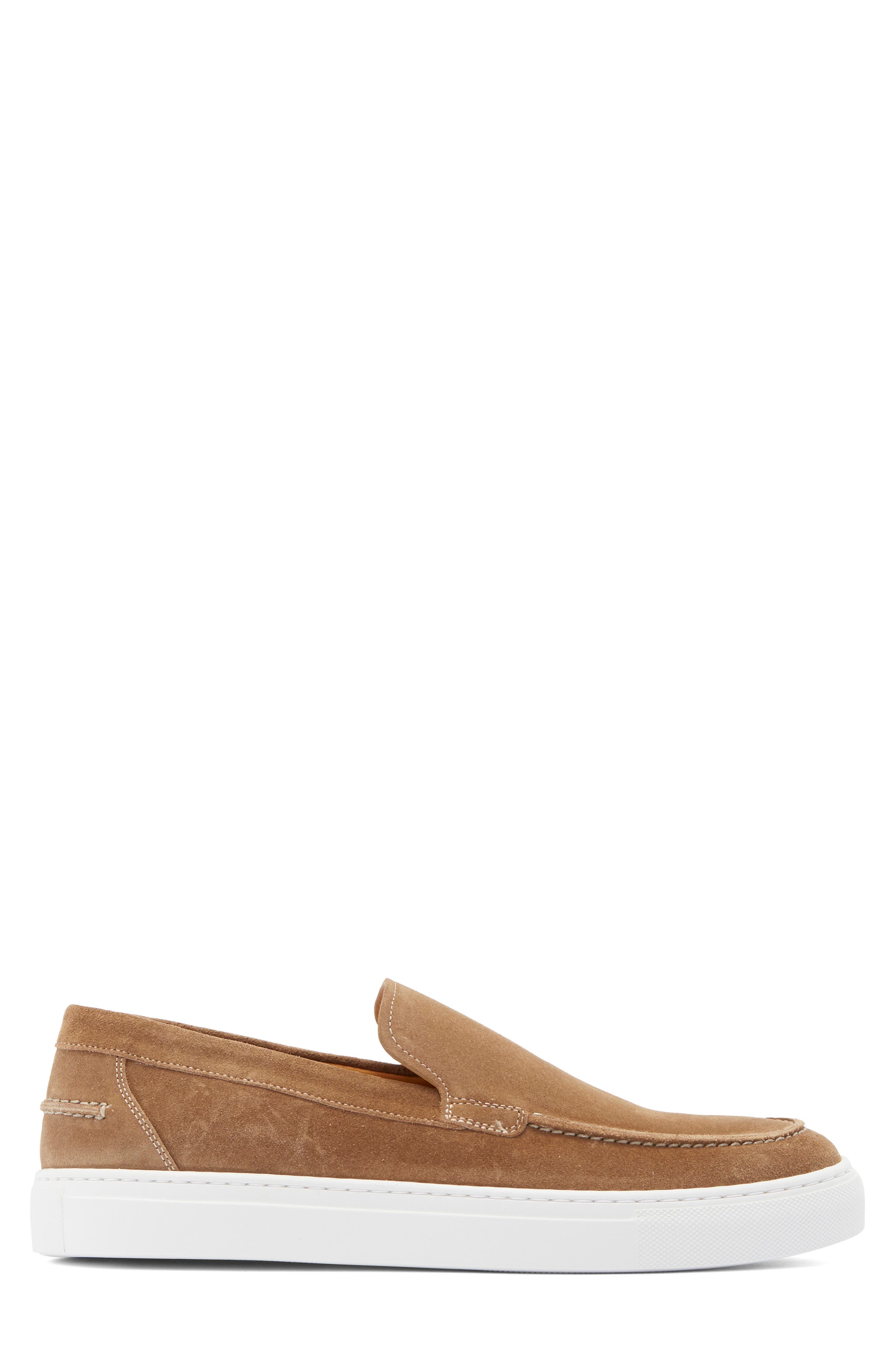 Magnanni Johnny Venetian Loafer, Alternate, color, Castoro Suede