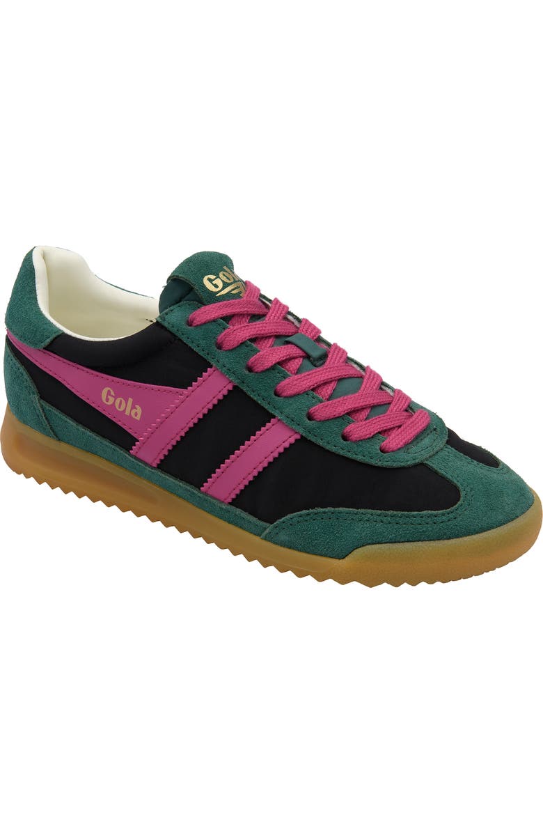 Gola Firefly Sneaker, Main, color, Black/Pine/Fuchsia