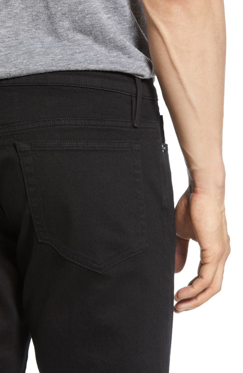 FRAME L'Homme Slim Fit Jeans, Alternate, color, Noir