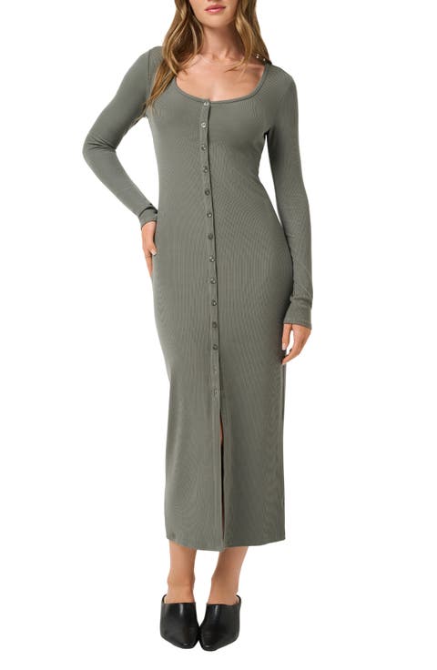 Cloud Rib Uptown Maxi Dress