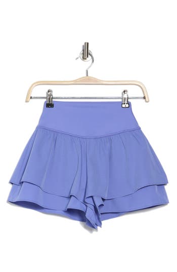 Yogalicious Lightstreme Hybrid Flirty Ruffle Shorts