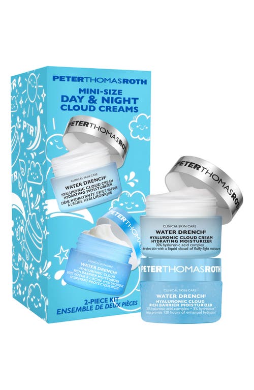 Peter Thomas Roth Mini Day & Night Cloud Creams Set $48 Value In Transparent