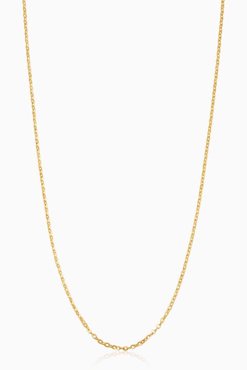 14K Yellow Gold Shine Bright Chain