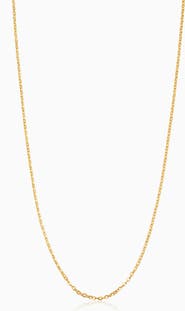 Oradina 14K Yellow Gold Shine Bright Chain