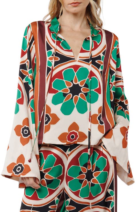 Sassa Floral Long Sleeve Top