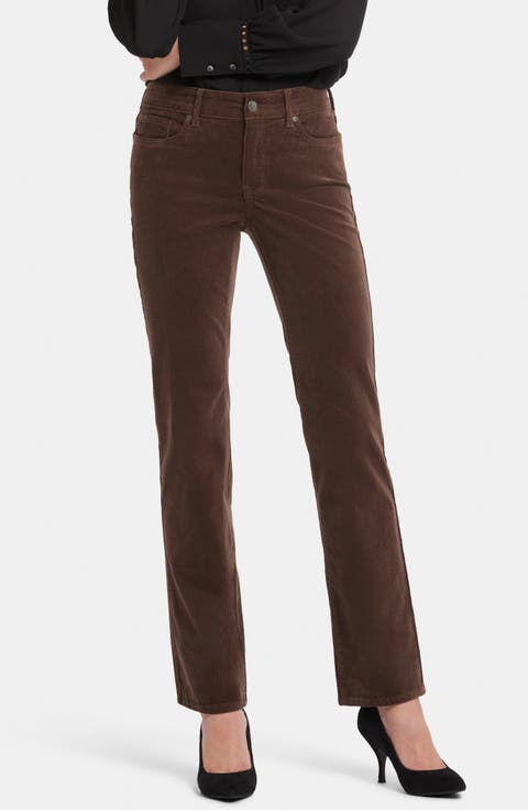 Women's Corduroy Straight-Leg Pants | Nordstrom Women's Corduroy Straight-Leg Pants | Nordstrom