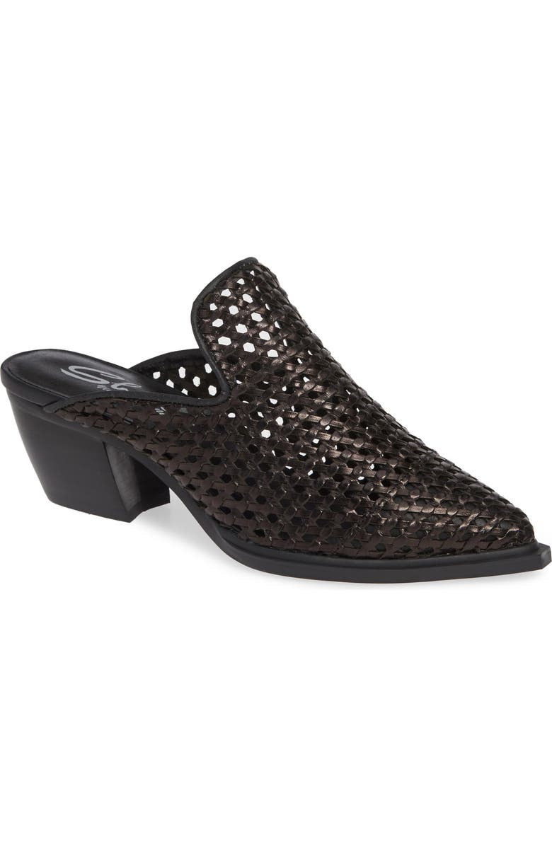 Sbicca Louise Woven Mule, Main, color,