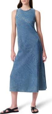 rag & bone Lisbon Featherweight Denim Midi Dress