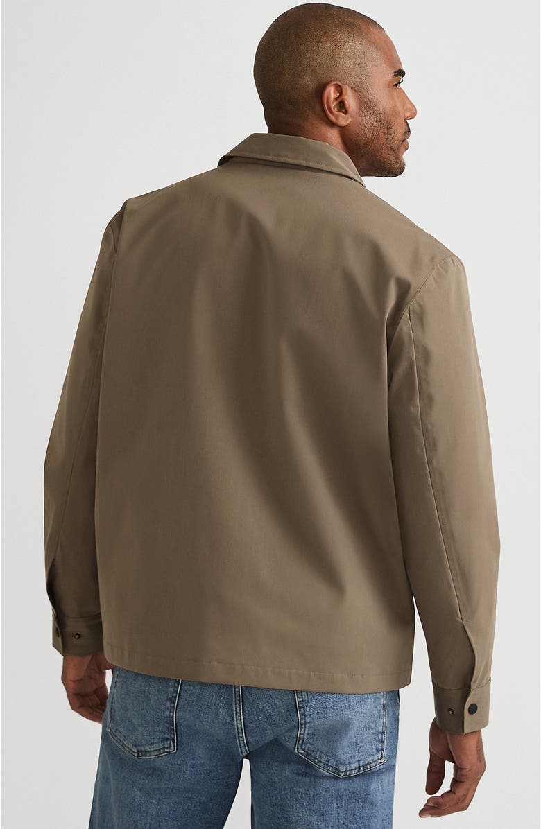 Lands' End Squall Mac Rain Jacket, Alternate, color, Vintage Taupe
