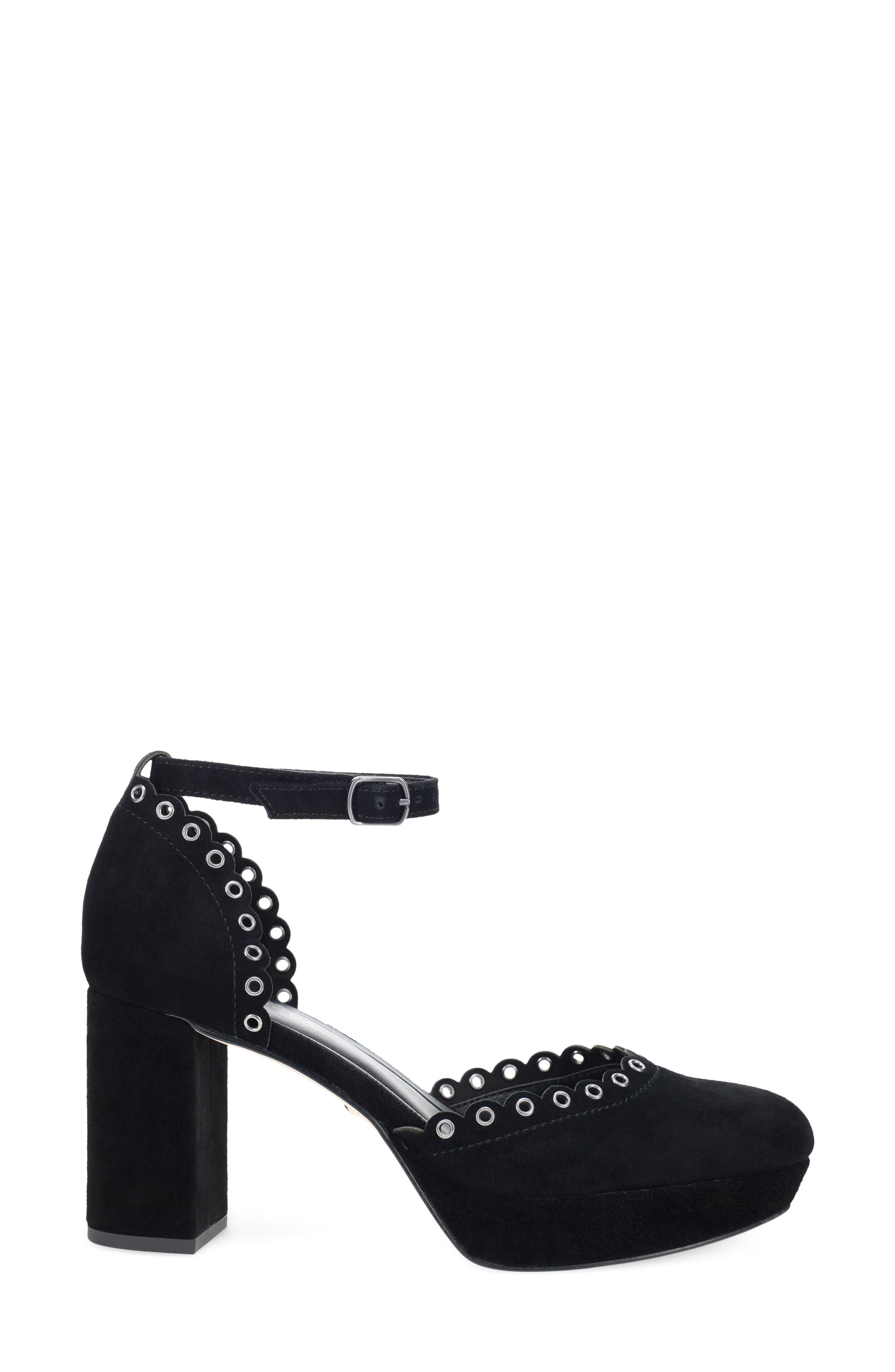 Leana Platform Pump, Alternate, color, BLACK