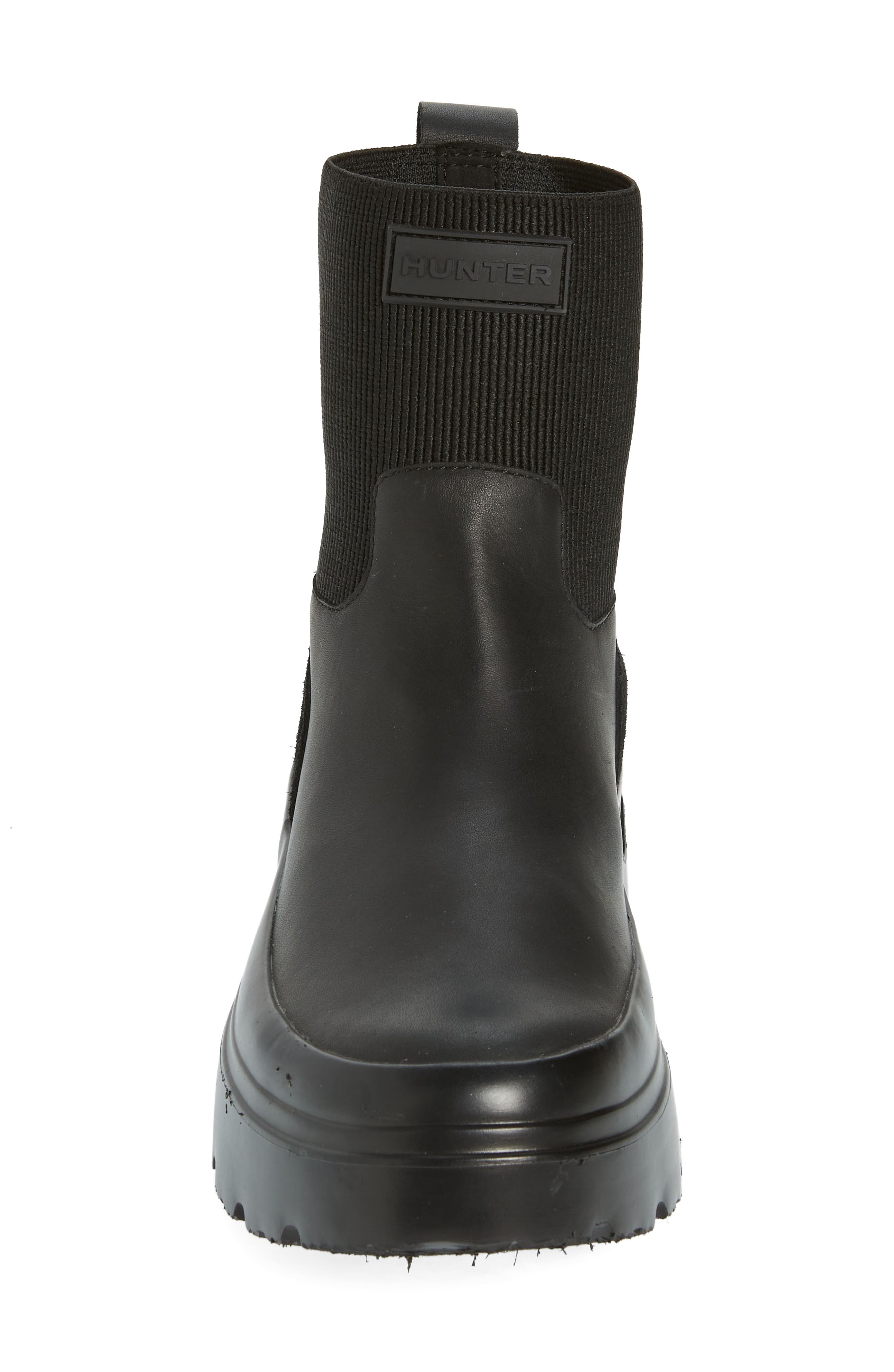 Hunter Explorer Lug Chelsea Boot, Alternate, color, 