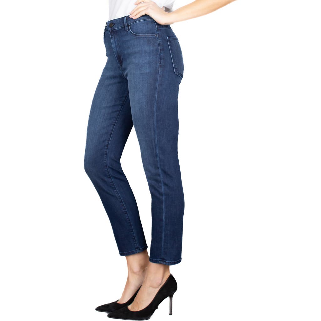 Fidelity Denim Cher Slim Straight Jeans In Blue