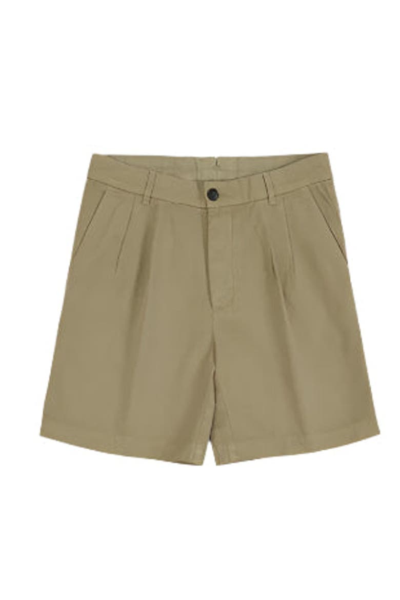 Cotton Bermuda Shorts, Main, color, White