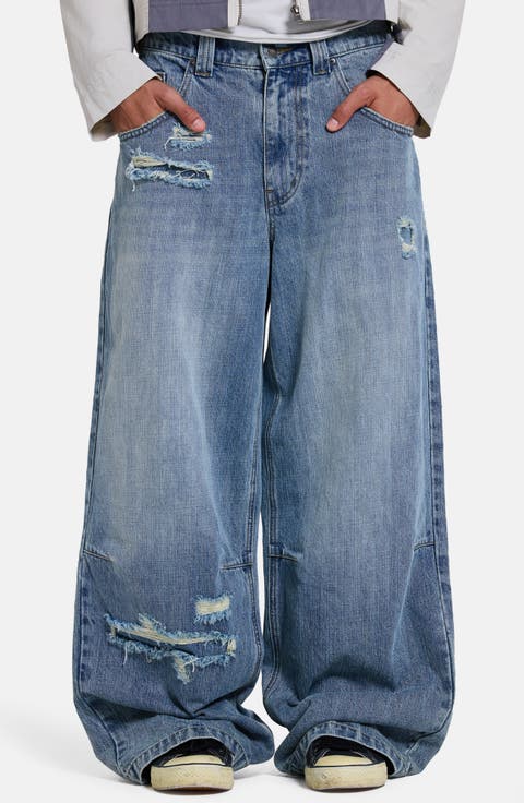 USA Flag Appliqué Low Rise Colossus Jeans