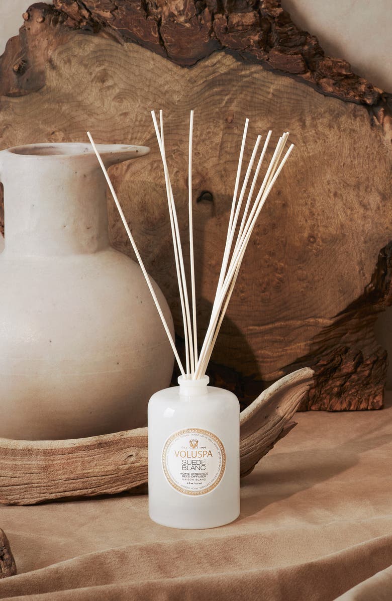 Voluspa Suede Blanc Reed Diffuser, Alternate, color, Suede Blanc