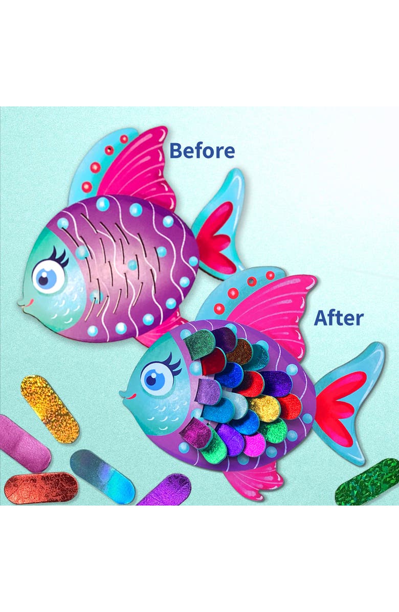 Chalk & Chuckles Foil Decorations-Sea Animals, Alternate, color, NO COLOR