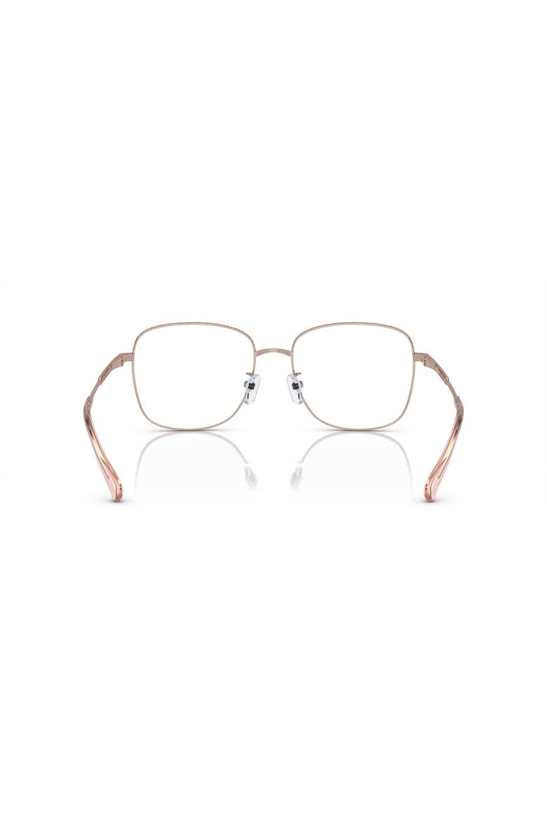Michael Kors 56mm Square optical glasses, Alternate, color, Pink