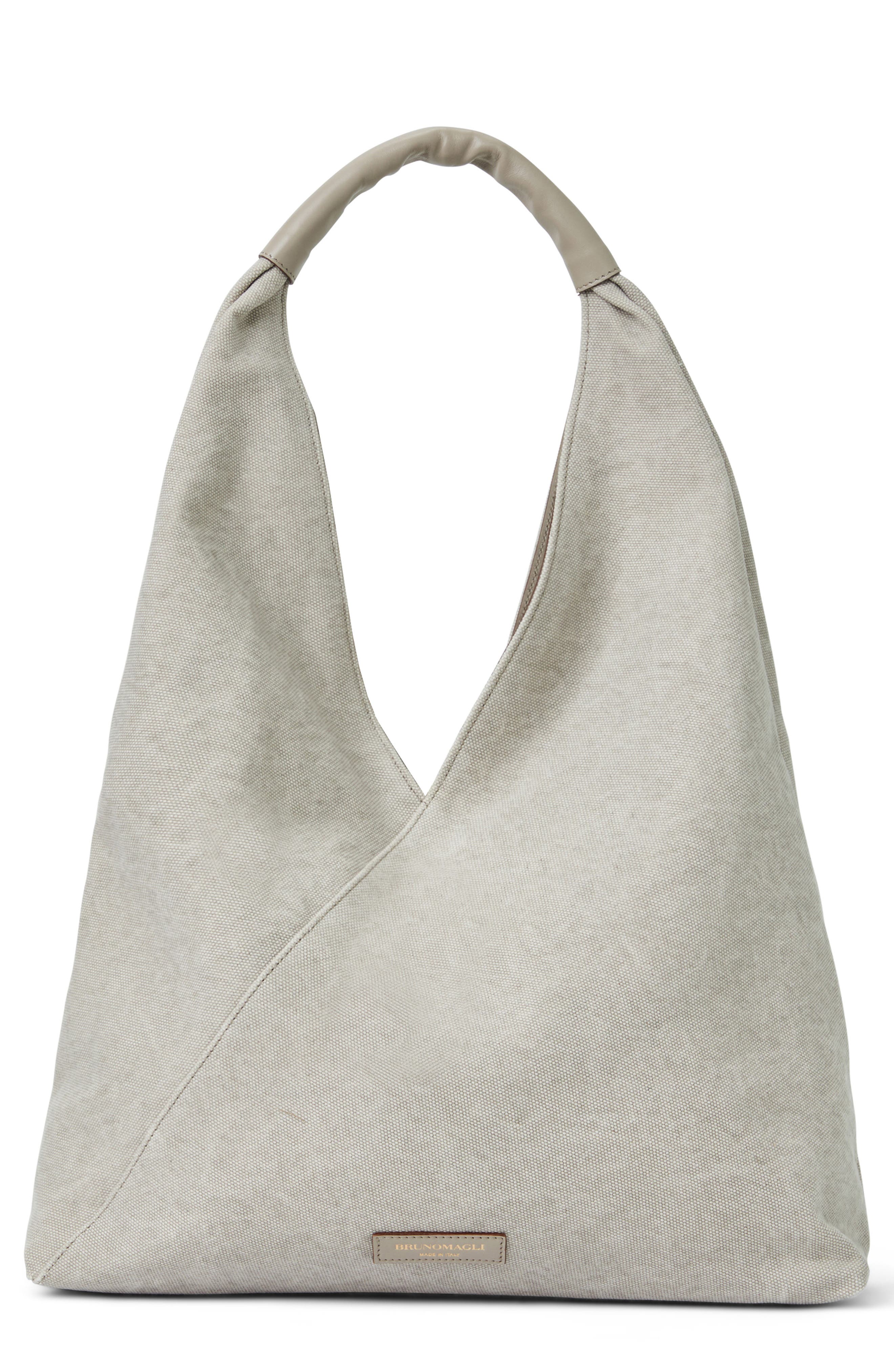Bruno Magli Mirabella Twill Tote Bag, Main, color, 