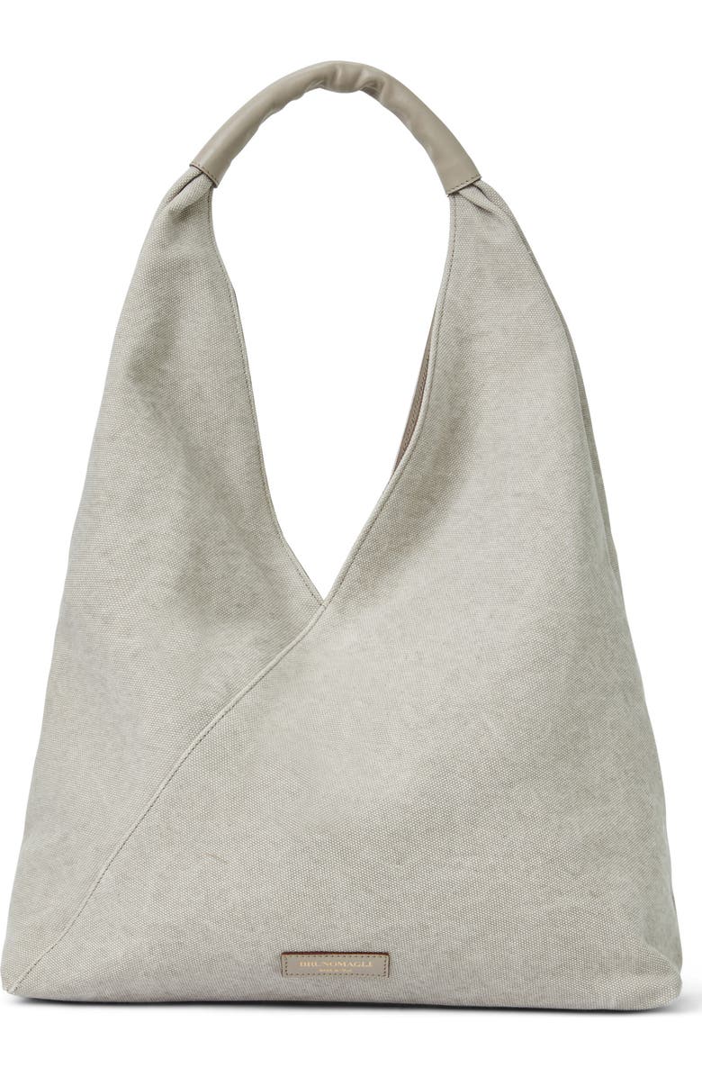 Bruno Magli Mirabella Twill Tote Bag, Main, color,