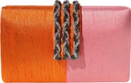 Simitri Braided Fringe Clutch