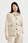 Brunello Cucinelli Dazzling seabed embroidery outerwear