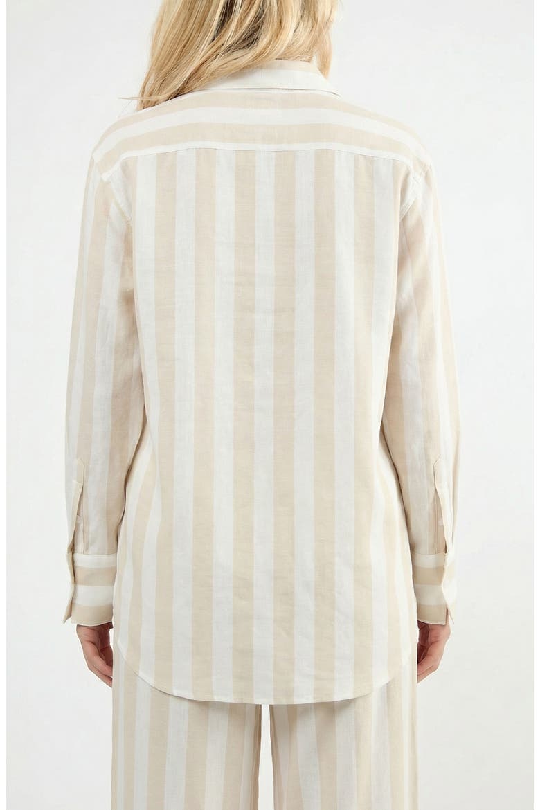 The Paloma Long Sleeve Shirt, Alternate, color, BEIGE