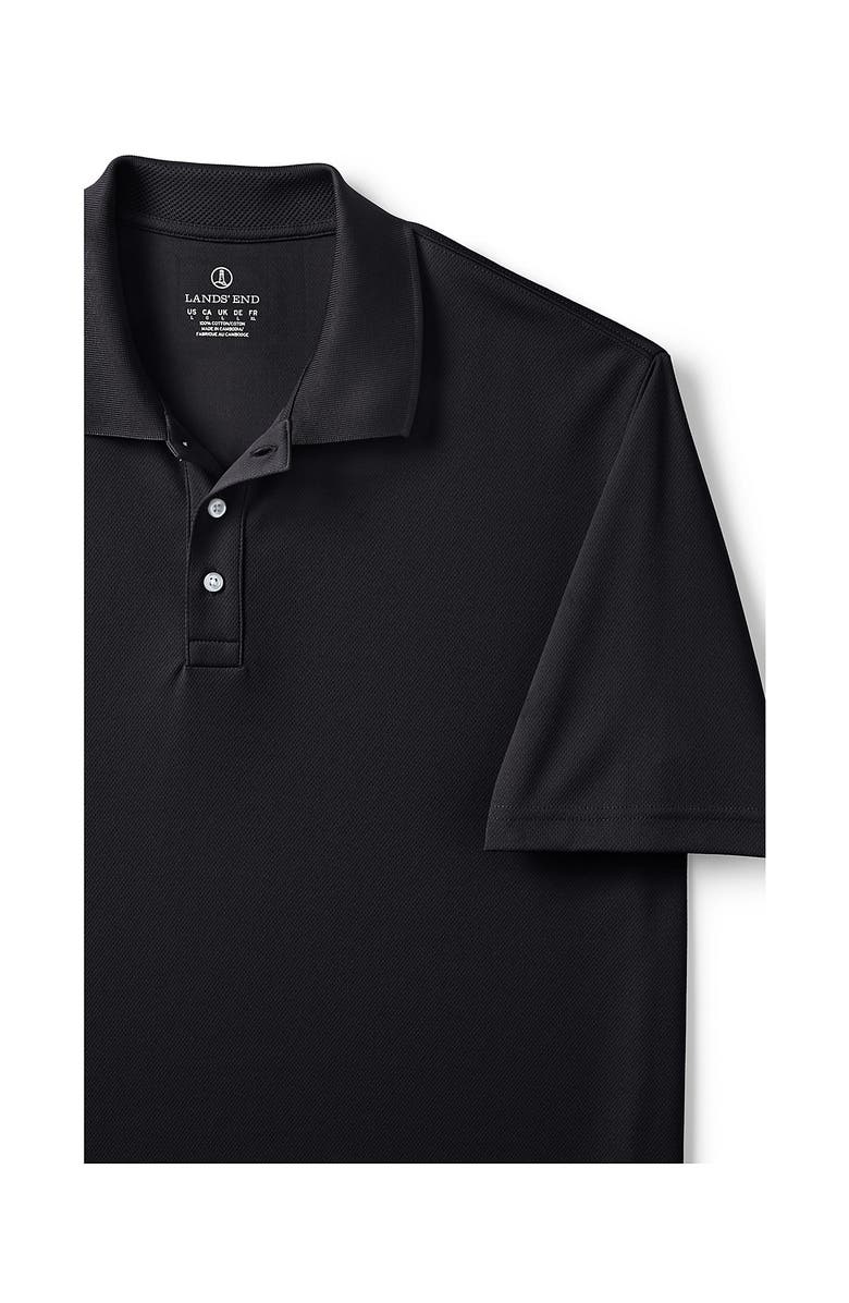 Lands' End Short Sleeve Solid Active Polo Shirt, Alternate, color, 