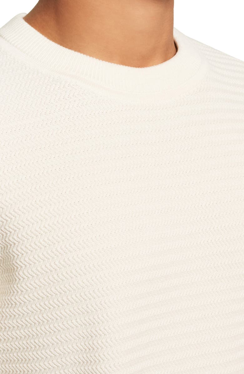 Theory Riland Organic Cotton Crewneck Sweater, Alternate, color, 