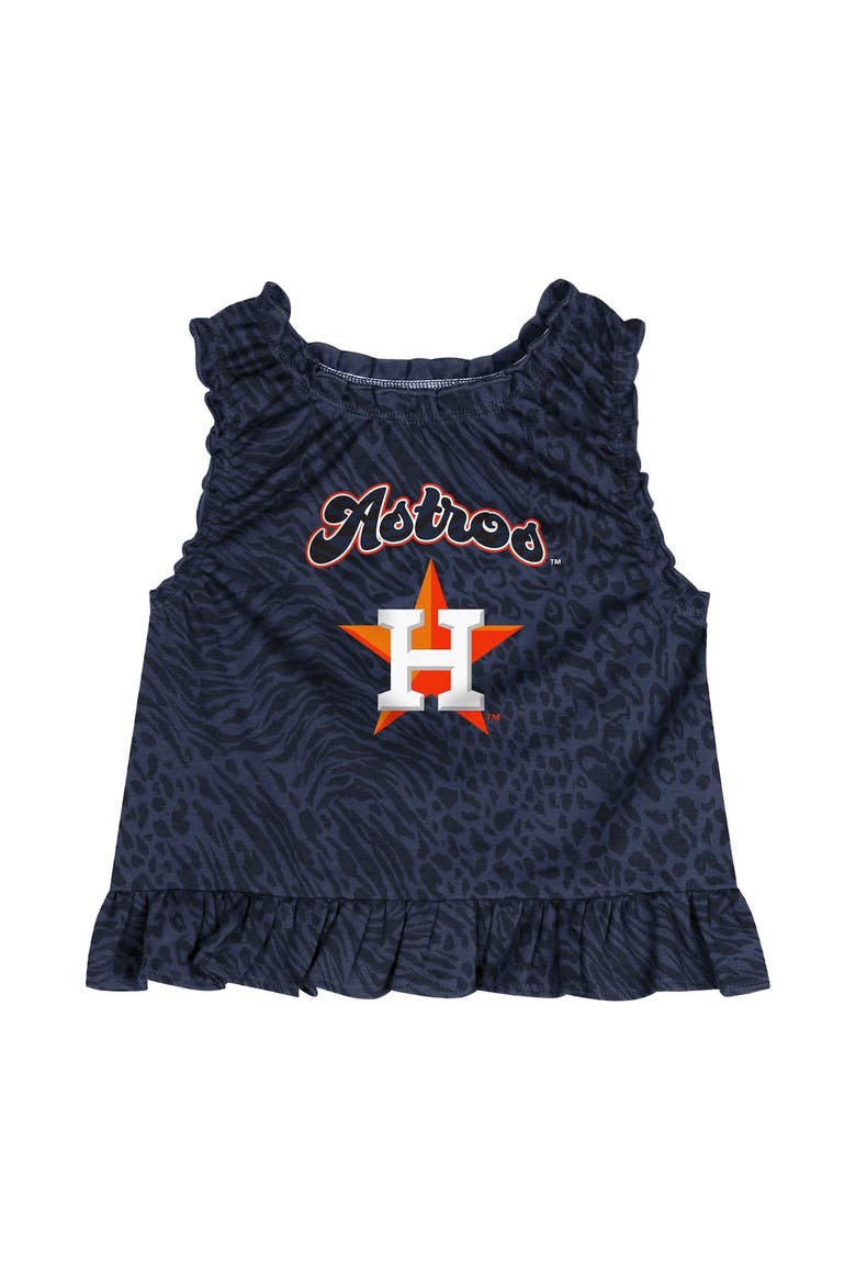 Toddler  Navy Houston Astros Playground Dress, Alternate, color, Navy