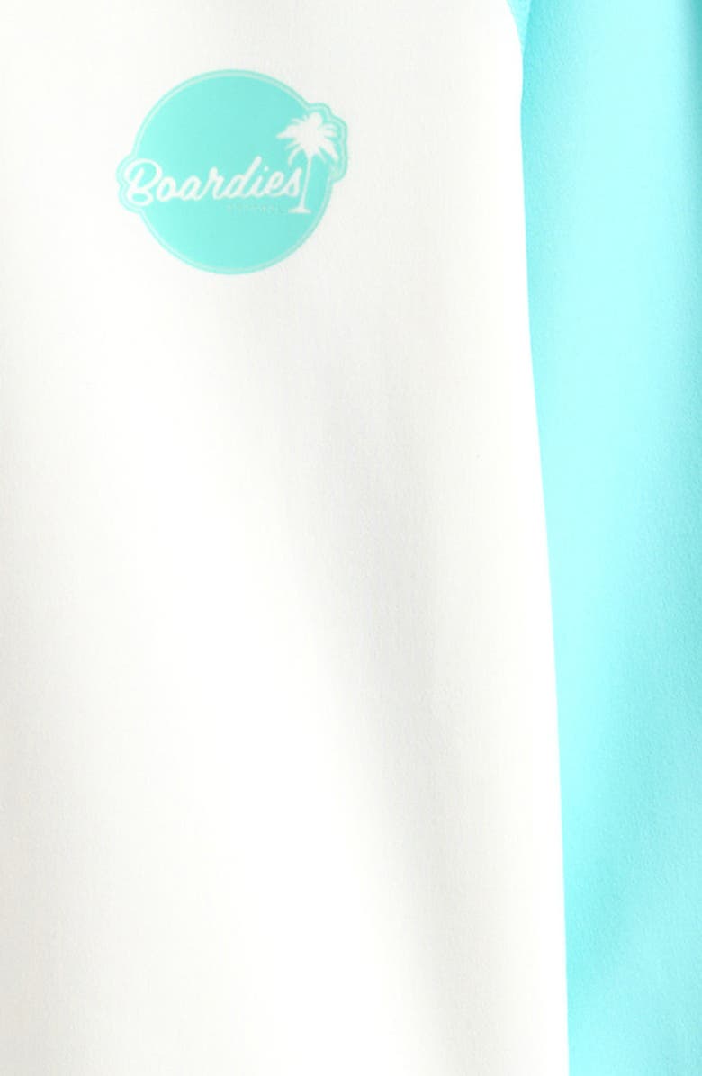 Boardies Kids
 Rashguard, Alternate, color, Blue/ White